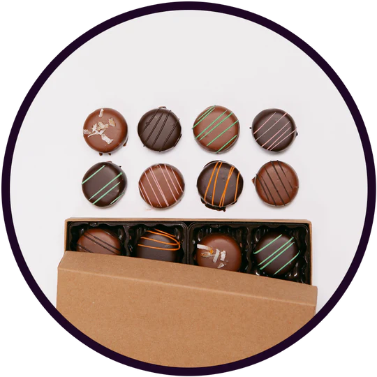 Assorted Truffles - 8 oz box (15 pieces)