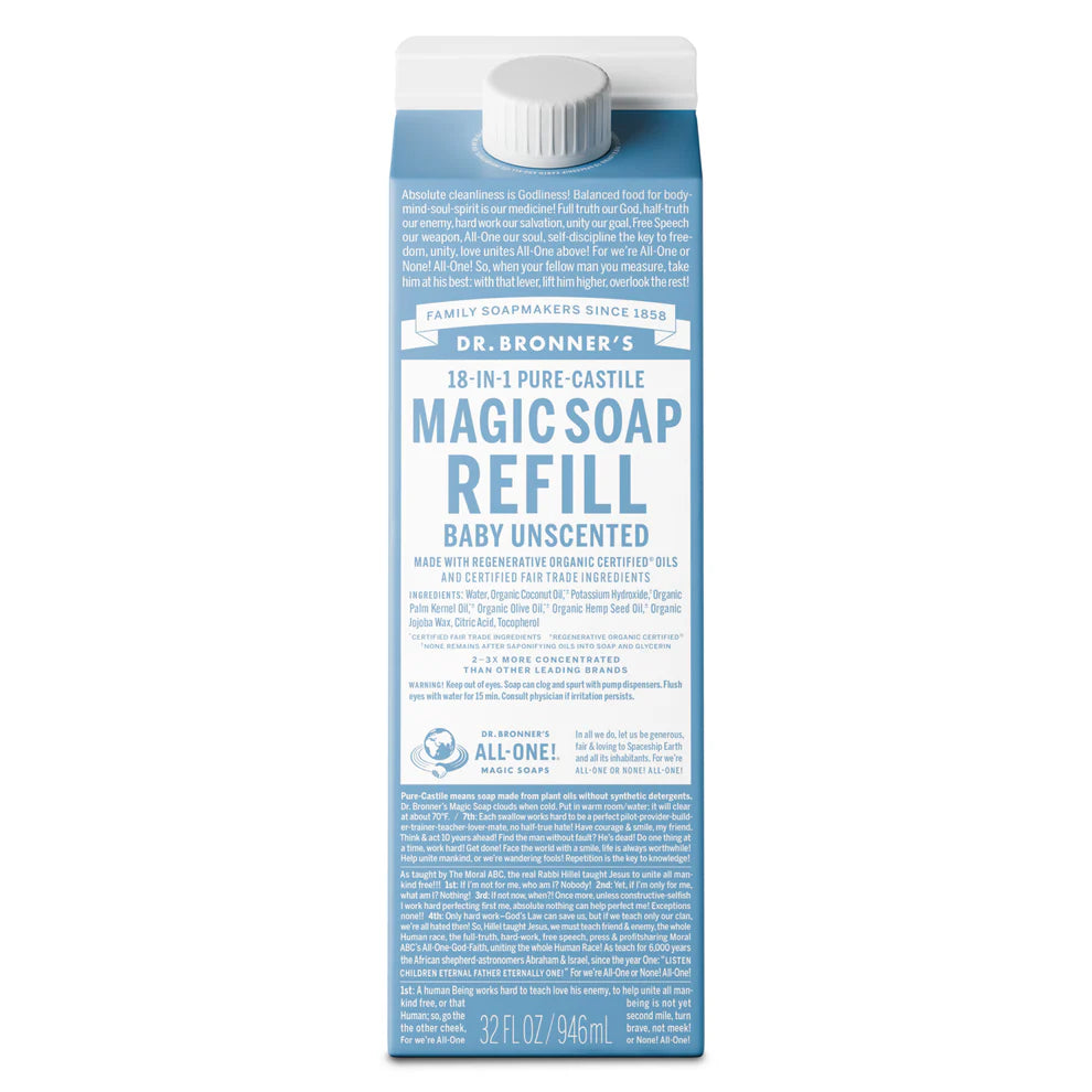 Unscented Pure-Castile Magic Soap