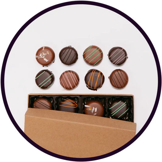 Assorted Truffles - 8 oz box (15 pieces)
