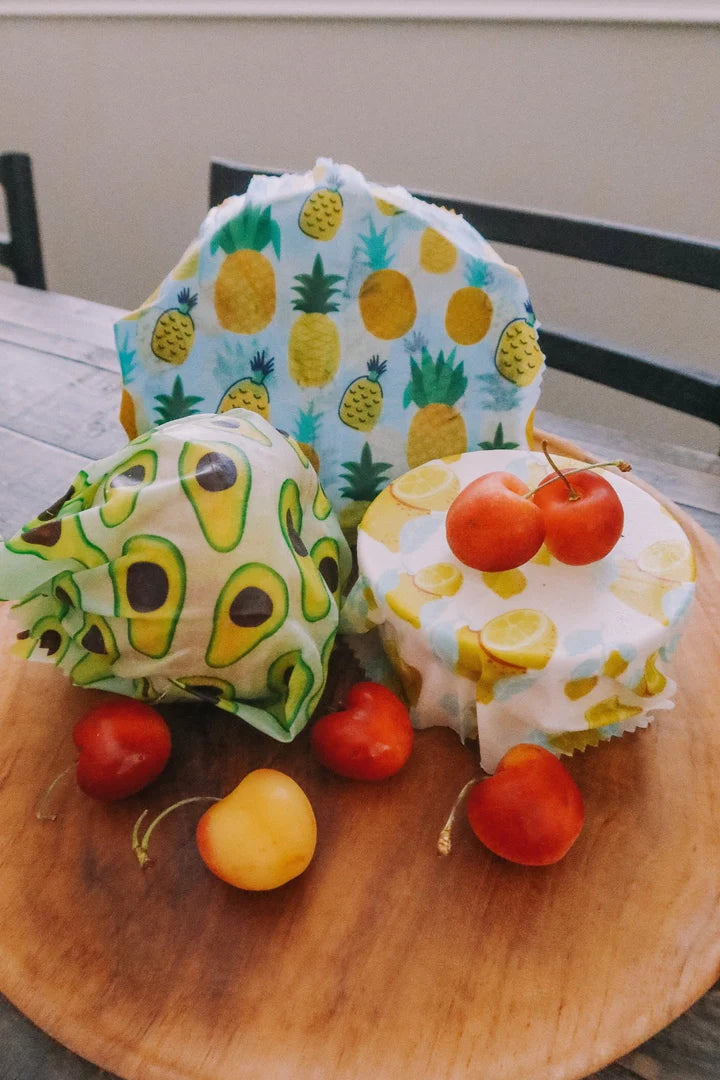 Plant Based Wax Food Wraps 3-Pack
