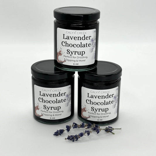 Lavender Chocolate Syrup