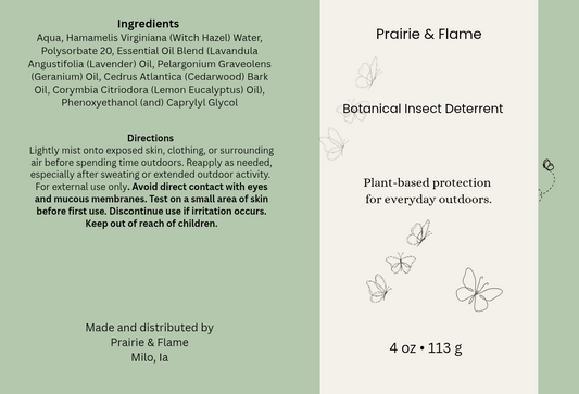 Botanical Insect Deterrent