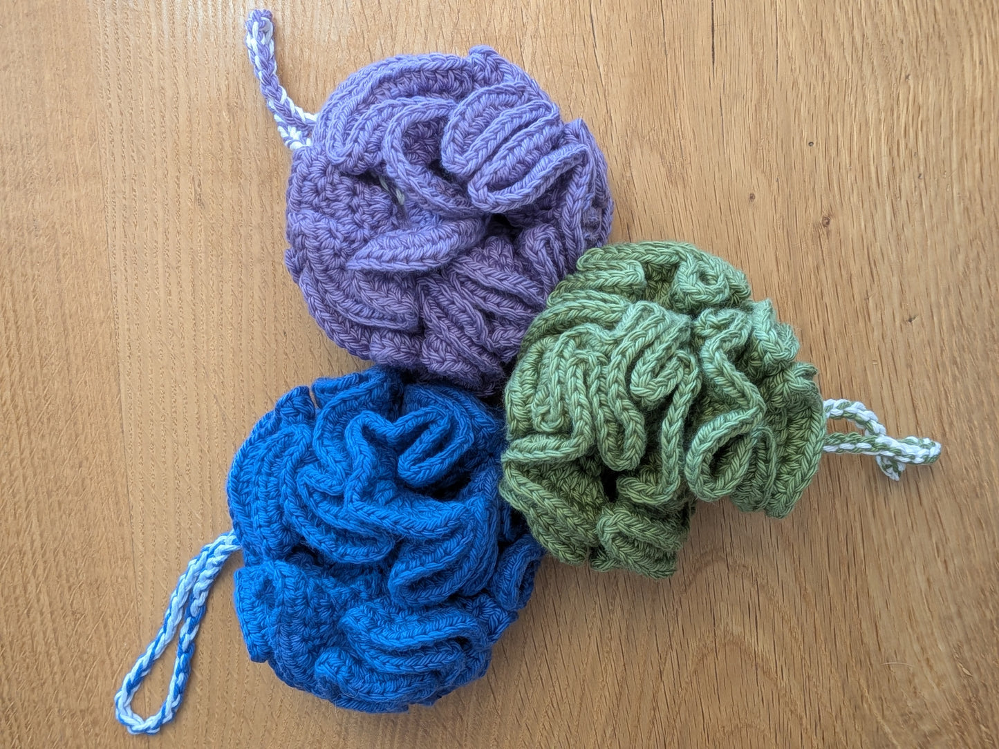 Cotton Shower Pouf